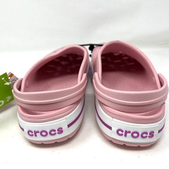 Crocs Crocband Relaxed Fit Women’s Pink Clogs - Picture 6 of 6